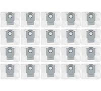 Pièces de sac à poussière, compatibles avec les modèles Roborock, installation facile, matériaux de haute qualité, 20pièces