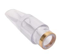 Pièces de Saxophone de Rechange Transparentes en Plastique pour Bec de Saxophone Alto pour la Performance