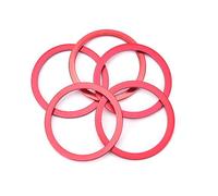 Pièces De Support De Pédalier Pour Vtt, 5 Pièces, Rondelle De Volant D'inertie, Axe Central, Alliage D'aluminium, Entretoise De Moyeu De Bicyclette, 2mm