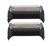 Pièces de tête de rasoir électrique en maille Durable, 2 pièces, en aluminium, pour Braun modèle 10B/20B 190 180 170 1775