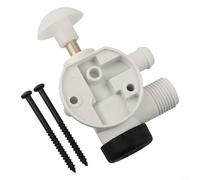 Pièces de toilette Essential RV mises à niveau vers le kit de valve d'eau 385314349 pour Sealand et