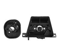 Pièces de Tronçonneuse Poulan 2050 Adaptateur de Carburateur pour Tronçonneuse 530049700 Jeu de Joints D'espacement D'adaptateur de Carburateur en Plastique pour Poulan 2050 2075