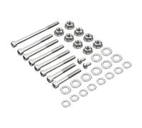 Pièces de vis 1 Paire De Boulons Carter Kit Vis pour Y-AMAHA pour Banshee 350 YFZ350 1987-1998 2000-2006 2005 2004 2003 2002 YFZ350SE 350SP 2005-2006