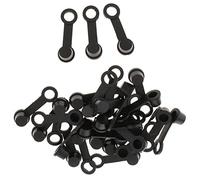 Pièces de vis 40 Pièces/Ensemble Bouchon De Moto Mamelon Purge Bouchons À Vis Frein Couvercle D'étrier Valve en Caoutchouc Raccord