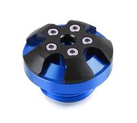 Pièces de vis M19 * 2.5 Bouchon D'huile Moteur De Moto CNC Vis Couvercle Remplissage pour pour Versys 1000 Abs Z1000sx Z1000 Z800 Z900(Turquesa)