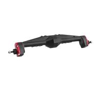 Pièces de Voiture RC Compatible avec Axial pour Capra 1.9 pour UTB AXI03004 F9 pour Wraith 90018 RR10 1/10 RC Crawler Upgrade Part Essieu Portail Avant Et Arrière en Métal(Black Red,Rear)