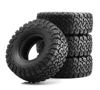 Pièces de Voiture RC Compatible avec Axial pour SCX10 III AXI03007 pour TRX4 pour Redcat 1:10 RC Voiture sur Chenilles 120 * 47mm 4 Pièces 2.2 "pneus De Roue De Boue en Caoutchouc