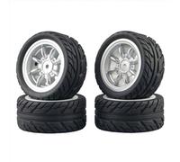 Pièces de Voiture RC Compatible avec SG1603 SG1604 SG1605 pour UDIRC UD1601 UD1602 UD1603 UD1604 1/16 RC Car Upgrade Parts 4Pcs Rubber Tire Tyre Wheel