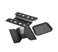 Pièces de Voiture RC Compatible avec Traxxas pour Axial pour Arrma 1/10 1/12 1/16 RC Car Work Stand Repair Workstation 360 ° Rotation Lift avec Plateau À Vis(Black)