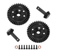 Pièces de Voiture RC Compatible avec Traxxas pour Summit pour E-revo 1/10 RC, Pièces De Voiture 37T 13T, Ensemble D'engrenages Différentiels en Acier, Pignon D'engrenage 5379X 5679R(2 pcs)