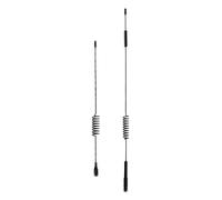 Pièces de Voiture RC Compatible avec Traxxas pour TRX-4 D90 pour Axial SCX10 1/10 Scale RC Crawler 11,4 Pouces Et 6,3 Pouces Accessoires D'antenne en Métal Décoration