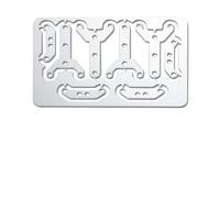 Pièces de Voiture RC pour 1/14 pour Tamiya R620 Camion 4 Pièces Charnière pour Porte Latérale en Métal RC Tracteur Remorque Cargaison Voiture Boîte De Mise À Niveau