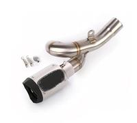 pièces d'échappement Silencieux D'échappement Slip-on Avec Lien Central, 51mm, Pour Moto Pour Pour Ninja ZX6R ZX636 2009 2010 - 2023(Type F)