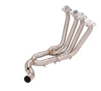 pièces d'échappement Système De Tuyau D'échappement De Moto Slip On Front Link Pipe Silencieux D'origine Pour Y&amaha YZF R6 2017 2018 2019 2020(Type A)