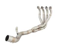pièces d'échappement Systèmes De Tuyaux D'échappement De Moto Collecteur D'échappement Tuyau De Liaison 51 Mm Silencieux Slip On Pour Pour Ninja Z900 A2 2017-2024