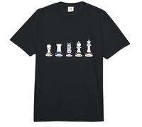 Pièces d'échecs avec Ceintures JIU Jitsu Couleur pour BJJ Fighter Comfort Colors Adult Heavyweight T-Shirt