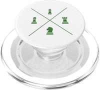 Pièces d'échecs Brain Sports d'échecs PopSockets PopGrip pour MagSafe