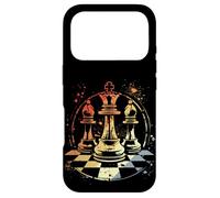 Pièces d'échecs Esquisse Style rétro Hobby Coque pour iPhone 17 Pro