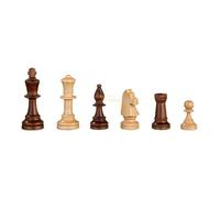 Pièces D'Échecs - Heinrich VIII - Bois - Staunton - Hauteur Du Roi 90 Mm