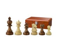 Pièces D'Échecs - Valerian - Bois - Édition Staunton - Hauteur Du Roi 90 Mm