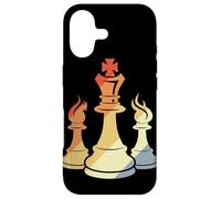 Pièces d'échecs Vintage Esquisse Mind Sports Coque pour iPhone 17
