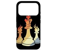 Pièces d'échecs Vintage Esquisse Mind Sports Coque pour iPhone 17 Pro