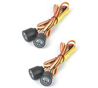 Pièces D'éClairage Rc Pour Axial Pour SCX10 Pour TRX4 D90 1:10 10 13 17 22 Mm 2 Phares Feux Ange Démon Yeux Projecteurs RC Crawler Voiture(2pcs)