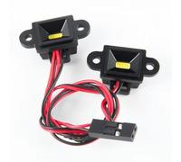 Pièces D'éClairage Rc Pour Phoenix VS4-10 1/10 Angel Eyes Bleu Clair Blanc Projecteur Phare Feu Arrière RC Pièces Décoration Voiture(Chassis Lights)