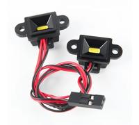 Pièces D'éClairage Rc Pour Phoenix VS4-10 1/10 Phares Angel Eyes Spot Lumineux Bleu Blanc Phare Avant Feu Arrière RC Pièces Décoration Voiture(Chassis Lights)