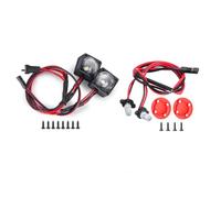 Pièces D'éClairage Rc Pour Phoenix VS4-10 1/10 Phares Angel Eyes Spot Lumineux Bleu Blanc Phare Avant Feu Arrière RC Pièces Décoration Voiture(1Set)