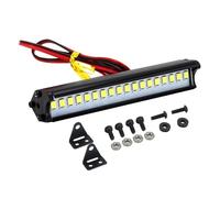 Pièces D'éClairage Rc Pour Traxxas Pour Trx4 Pour Defender Pour Axial Pour Scx10 Pour Rgt Yikon Pour Redcat 1/10 84 Mm Barre Lumineuse Toit Projecteur RC Crawler