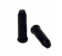 Pièces d'embouts de câbles vélo aluminium Elvedes (x500) Noir