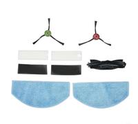 Pièces d'entretien compatibles avec l'aspirateur robot Laresar Evol 3, y compris serpillères, brosses latérales et filtres pour une élimination fiable de la saleté et de la poussière (A)