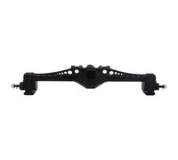 Pièces D'essieu Avant Arrière RC pour Axial pour Capra 1.9 pour Piste Illimitée pour Buggy pour UTB pour Currie F9 1/10 en Alliage D'aluminium Essieu Portail Avant Arrière Chenille RC(Black,Rear)