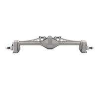 Pièces D'essieu Avant Arrière RC pour Axial pour Capra 1.9 pour Piste Illimitée pour Buggy pour UTB pour Currie F9 1/10 en Alliage D'aluminium Essieu Portail Avant Arrière Chenille RC(Silver,Rear)