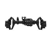Pièces D'essieu Avant Arrière RC pour Traxxas pour TRX-4 1/10 Ensemble Boîtiers D'essieux Avant Arrière Alliage Assemblé Pièces Rechange Camion RC Accessoire Réparation(Front)