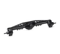 PièCes D'Essieu Rc Pour Axial Pour Capra 1.9 Pour UTB Pour LCG 1/10 CNC Aluminium F9 Offset Portal Axle Avec Supports Servo RC Crawler Pour Châssis(Black,Rear)