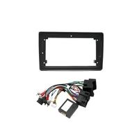 Pièces détachées Automobiles Adaptateur De Cadre De Façade D'autoradio 9 Pouces pour A4 B7 S4 RS4 B6 2002 2003 2004 2005 2006 2007 2008(Frame Cable)