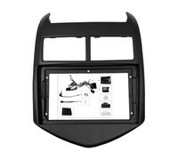 Pièces détachées Automobiles Adaptateur De Façade D'autoradio 9 Pouces pour Chevrolet pour Aveo 2 pour Sonic T300 (2011-2015)(Set 1-Black)