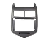 Pièces détachées Automobiles Adaptateur De Façade D'autoradio 9 Pouces pour Chevrolet pour Aveo 2 pour Sonic T300 (2011-2015)(Frame-Grey)