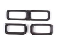 Pièces détachées automobiles Autocollant Décoratif En Plastique ABS Pour Cadre De Ventilation De Voiture, Pour Ford Maverick 2022-2024(Oak wood grain)