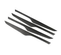 Pièces détachées automobiles Bandes Garniture Porte Intérieure Voiture En Fibre Carbone Véritable Pour BMW X5 F15 Pour X6 2014-2018 Autocollant Décoration Intérieure