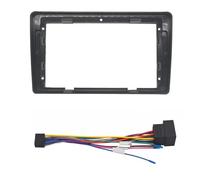 Pièces détachées Automobiles Cadre De Montage pour Autoradio 9 Pouces, Façade Avant Centrale, Intérieur De Tableau De Bord, pour VW pour Polo 2004-2011(Fascia and Cable)