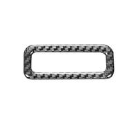 Pièces détachées automobiles Pour BMW Série 3 E46 1999-2004 Intérieur En Fibre De Carbone Voiture Toit Ouvrant Interrupteur Poignée Cadre Décoratif Garniture Couverture Autocollants(Black)