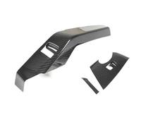 Pièces détachées automobiles Pour Chevrolet Corvette C7 2014-2019 Véritable Fibre De Carbone Voiture Porte Fenêtre Lève-vitre Interrupteur Cadre Couverture Garniture Autocollant