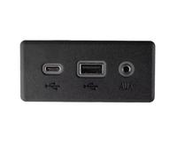 pièces détachées Compatible Avec Chevy Pour Equinox 13529865 35283665 Adaptateur Prise Auxiliaire Port Voiture