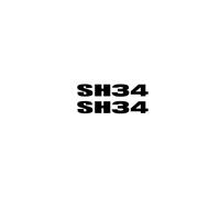 SHAD STICKERS ADHÉSIFS DE RECHANGE POUR VALISES OU COFFRES TOP CASE SH34