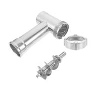 Pièces Détachées en Alliage D'aluminium pour Hachoir à Viande | Remplacement Rapide, Usage Domestique, Compatible Blender et Hachoir, Argenté, Cuisine et Préparation