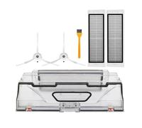 Pièces Détachées For Aspirateur Robot, Bac À Poussière Avec Filtre HEPA Et Brosse Latérale, Compatible Avec XiaoMi, Compatible Avec Mijia, Balayeuse Robotisée 1 Génération 1S. Remplacez Le Raccord Du