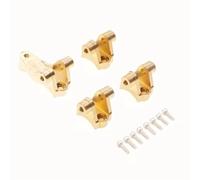 PièCes DéTachéEs Jouets Pour Traxxas Pour TRX-4 8227 Pièces Laiton Essieu Alliage D'aluminium Kit Fixation Biellettes Suspension Béquille Voiture RC Crawler Pièces D'amélioration(Brass)